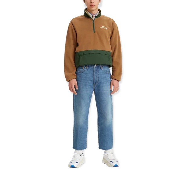 LEVI’S PREMIUM | Stay Loose Cropped Men’s Jeans - Picture 1 of 8